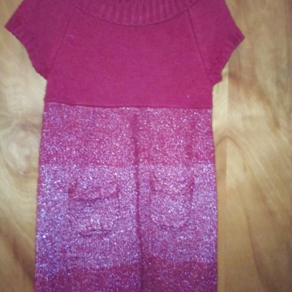 Girls size 4 sweater dress
